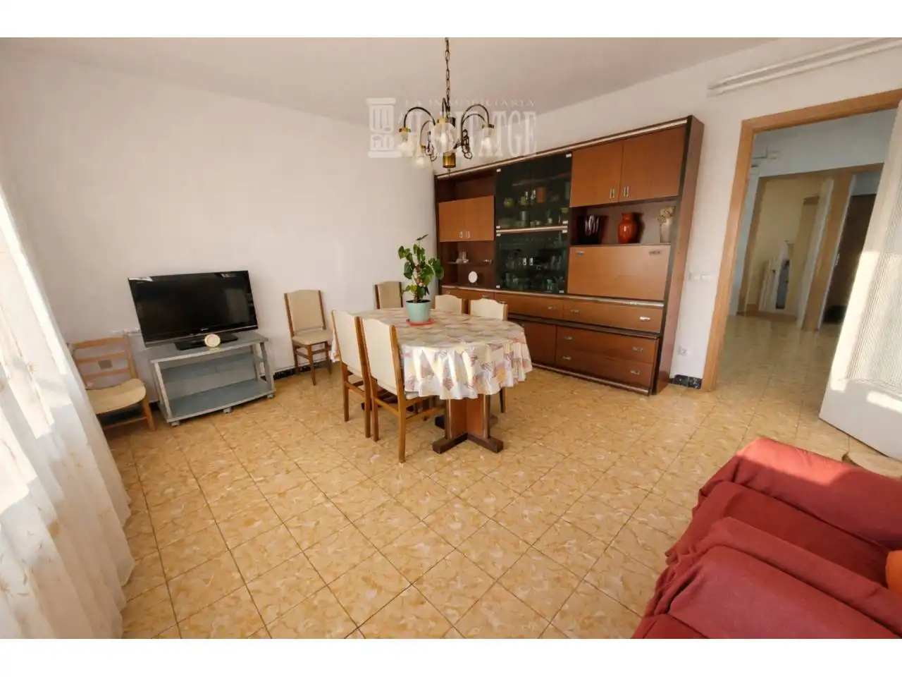 Sala de estar de Piso en venta en Torelló con Calefacción, Trastero y Balcón