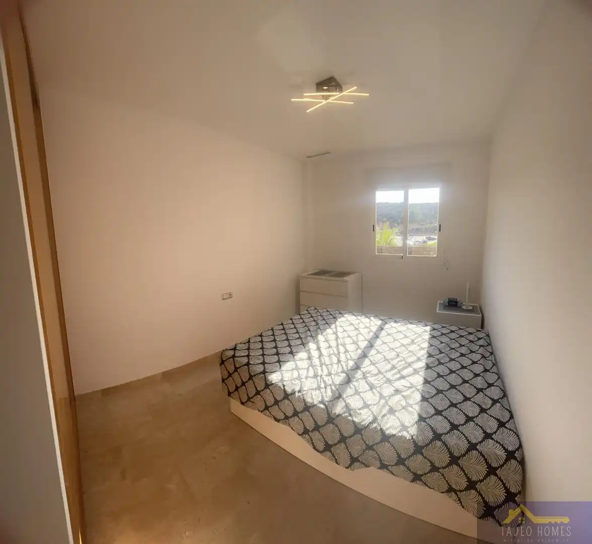 Dormitori de Apartament de lloguer en Murcia amb Aire condicionat, Calefacció i Terrassa