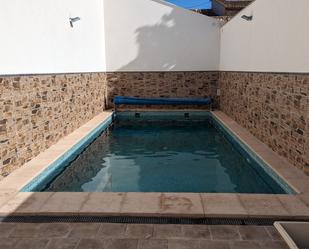 Swimming pool of Single-family semi-detached for sale in Beneixama  with Air Conditioner, Terrace and Swimming Pool