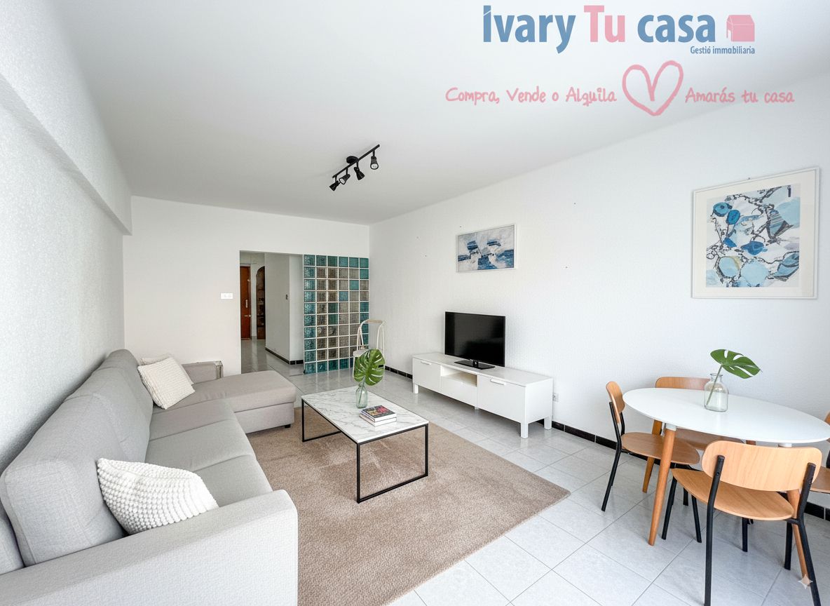 Living room of Flat for sale in Castellón de la Plana / Castelló de la Plana  with Air Conditioner, Terrace and Balcony