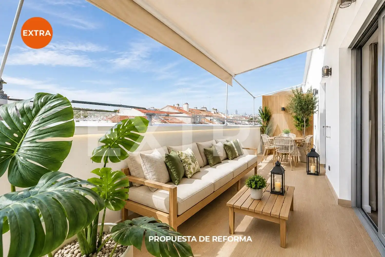 Terrassa de Àtic en venda en Madrid amb Calefacció i Parquet