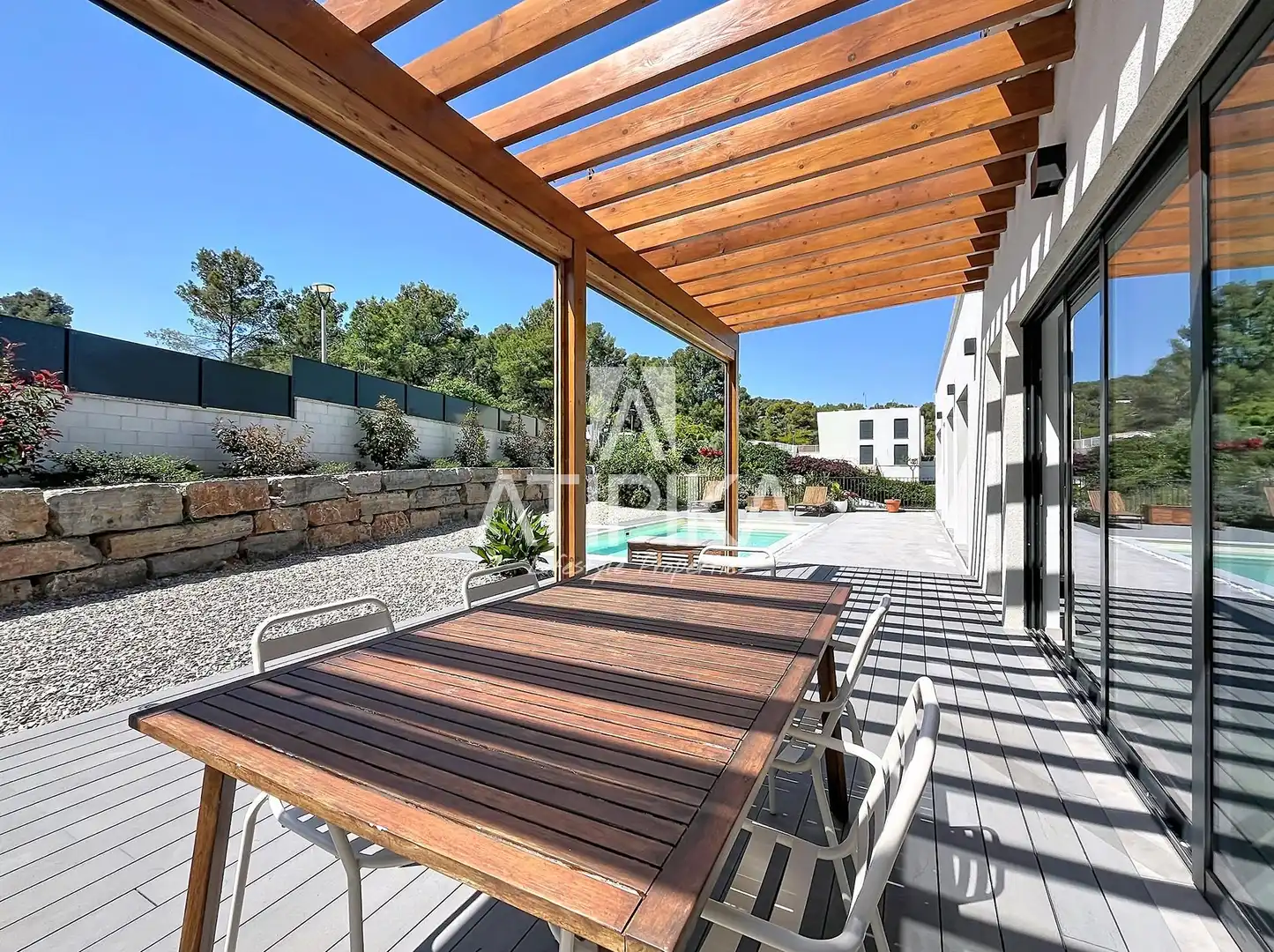 Terrassa de Casa o xalet en venda en Sant Pere de Ribes amb Aire condicionat, Calefacció i Piscina