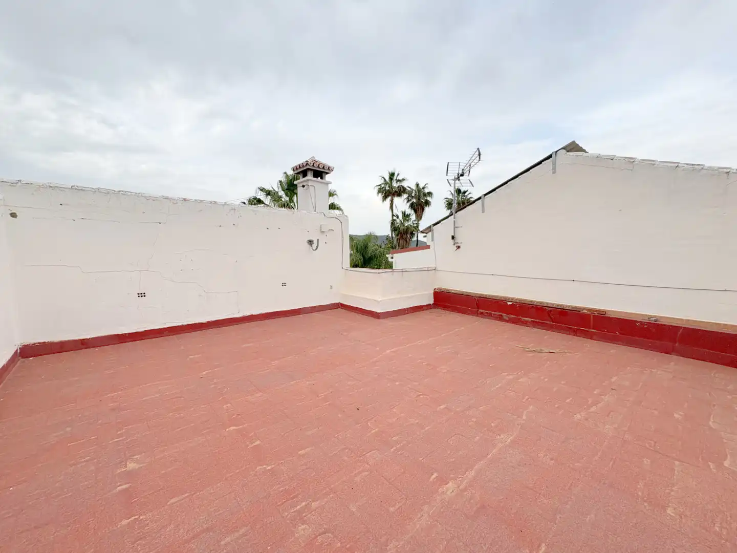 Terrasse von Country house zum Verkauf in Alhaurín de la Torre mit Klimaanlage, Privatgarten und Terrasse