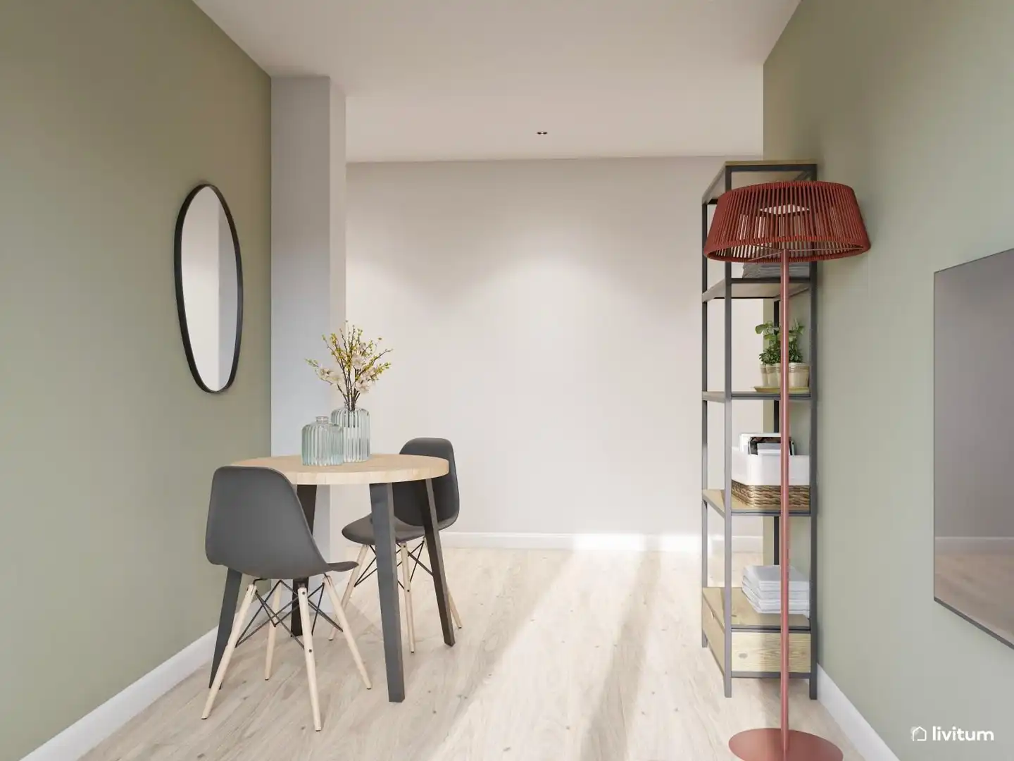 Comedor de Piso para compartir en Elche / Elx con Aire acondicionado, Calefacción y Parquet