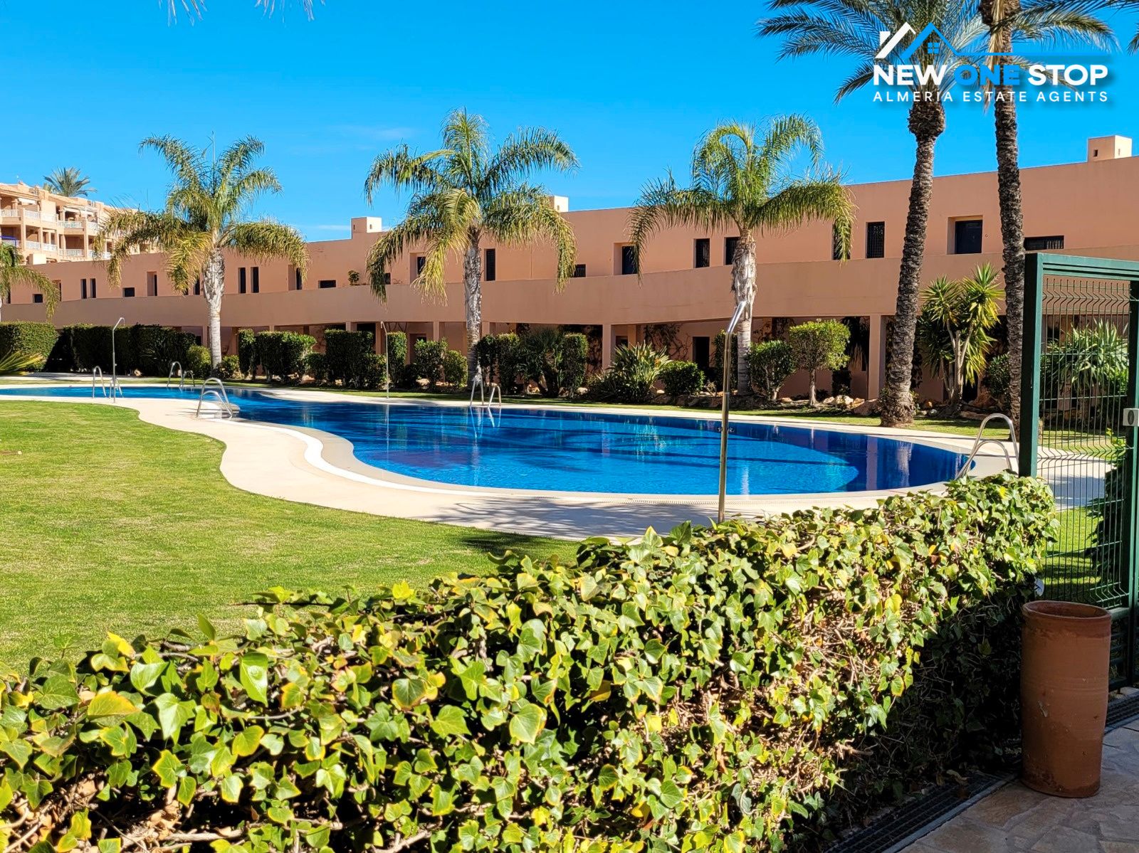 Garden of Attic for sale in Mojácar  with Air Conditioner, Heating and Terrace