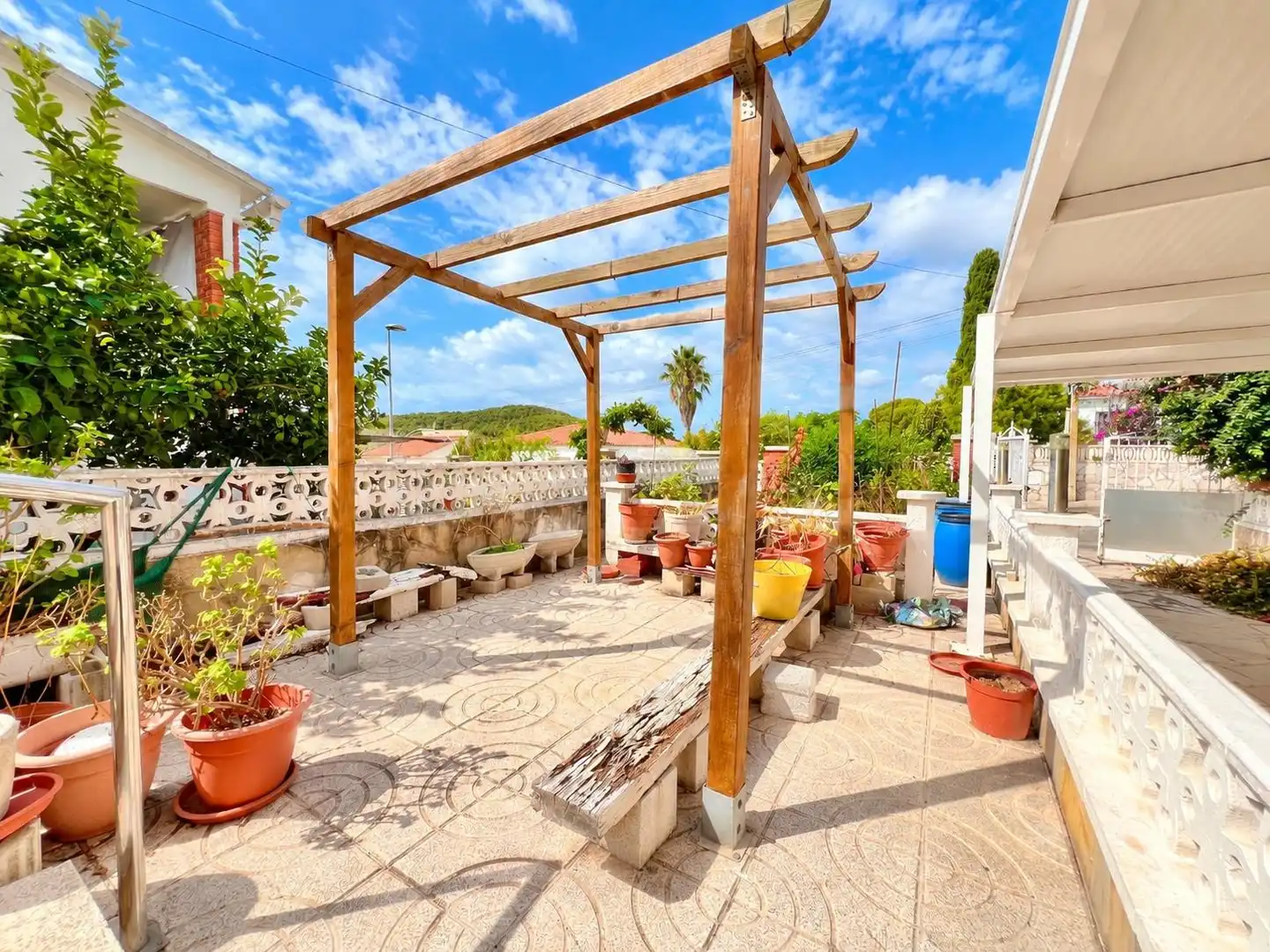Terraza de Casa o chalet en venta en Calafell con Calefacción, Jardín privado y Terraza