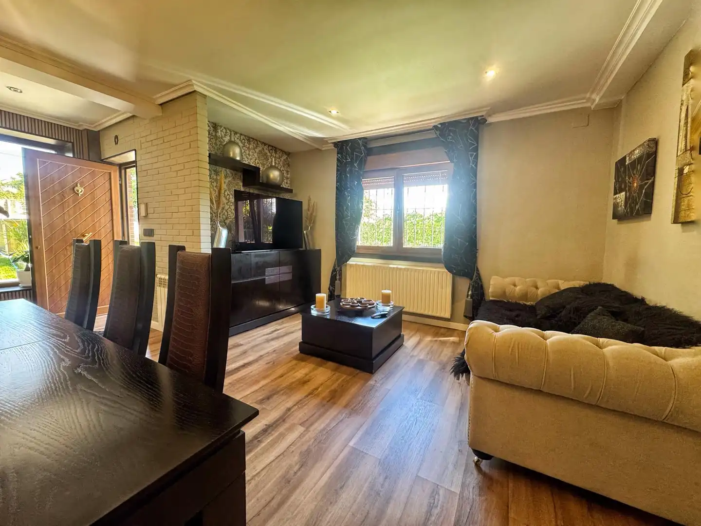 Living room of Houses for sale in Lalín  with Heating, Private garden and Terrace
