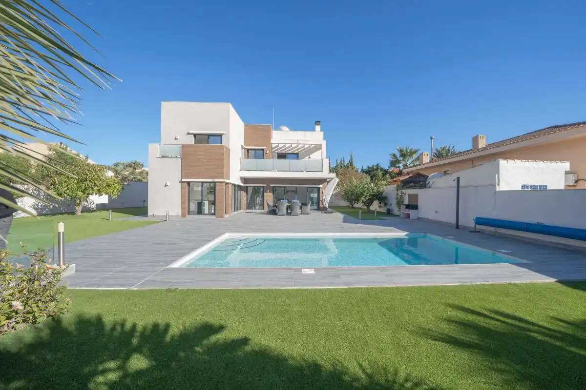Exterior view of Houses for sale in Orihuela  with Air Conditioner, Heating and Private garden