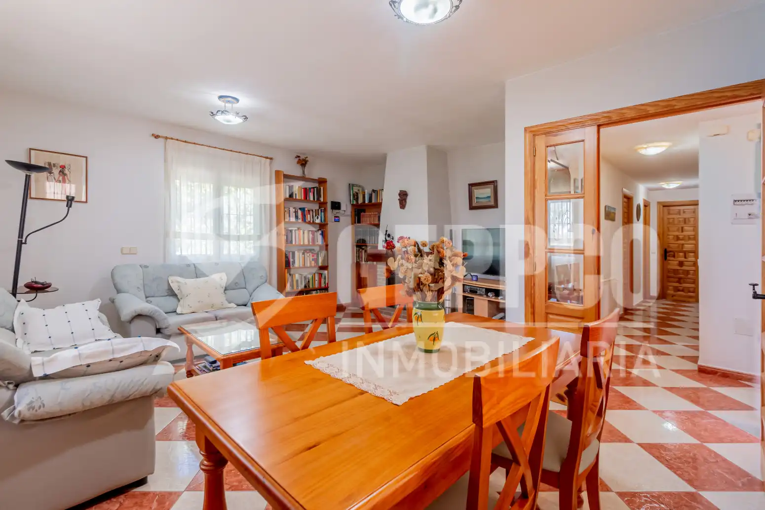 Living room of Houses for sale in Illana  with Heating, Private garden and Terrace