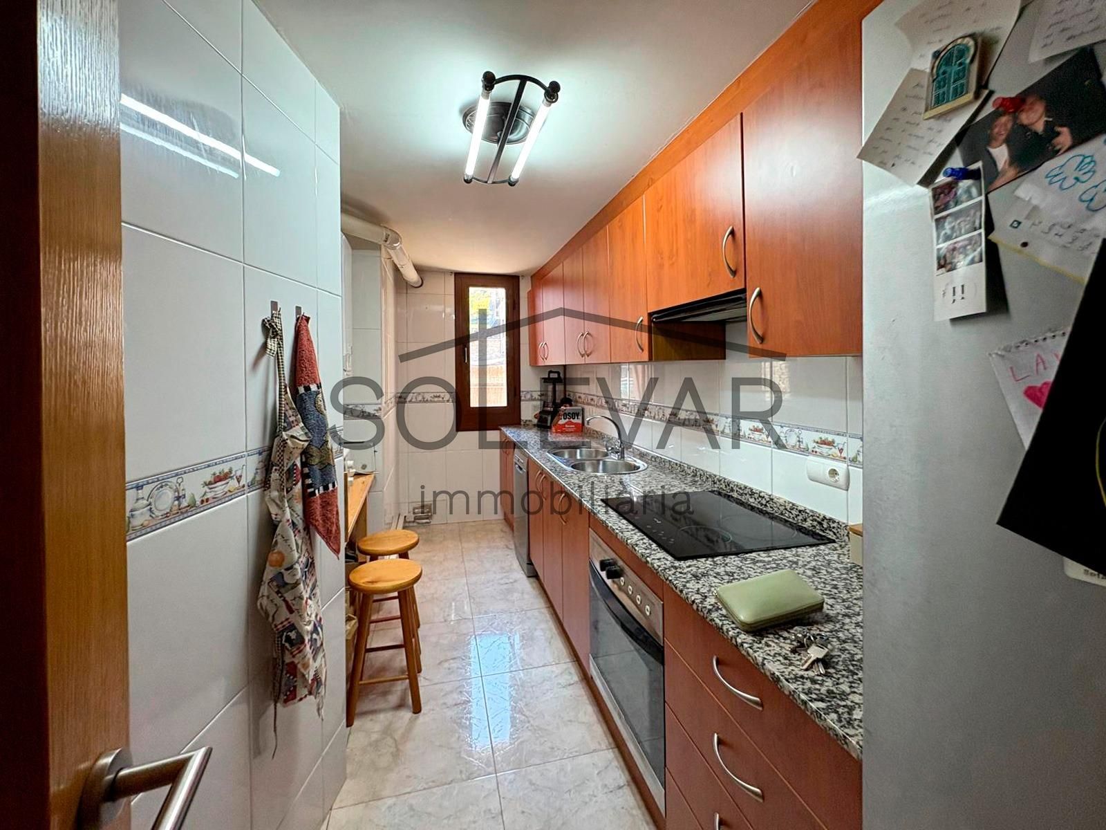 Kitchen of Flat for sale in Sort  with Heating, Parquet flooring and Balcony