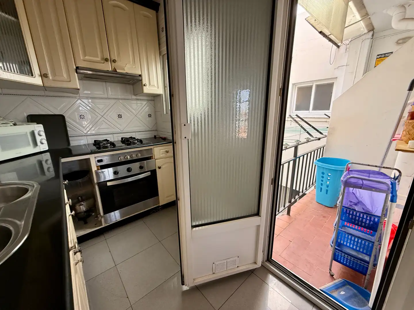 Terrasse von Dachboden zum Verkauf in Barcelona mit Heizung, Terrasse und Balkon