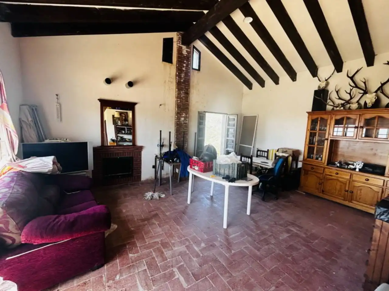 Sala de estar de Finca rústica en venta en Almuñécar