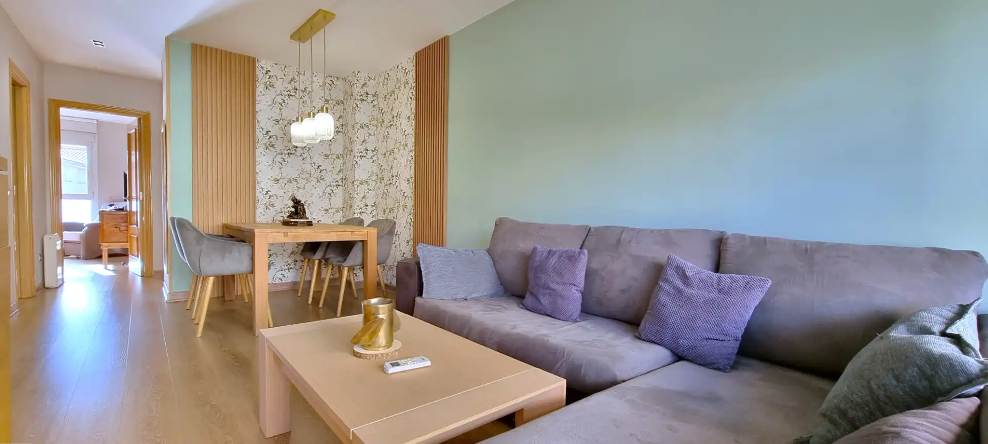 Living room of Flat for sale in Navalafuente  with Air Conditioner, Heating and Furnished