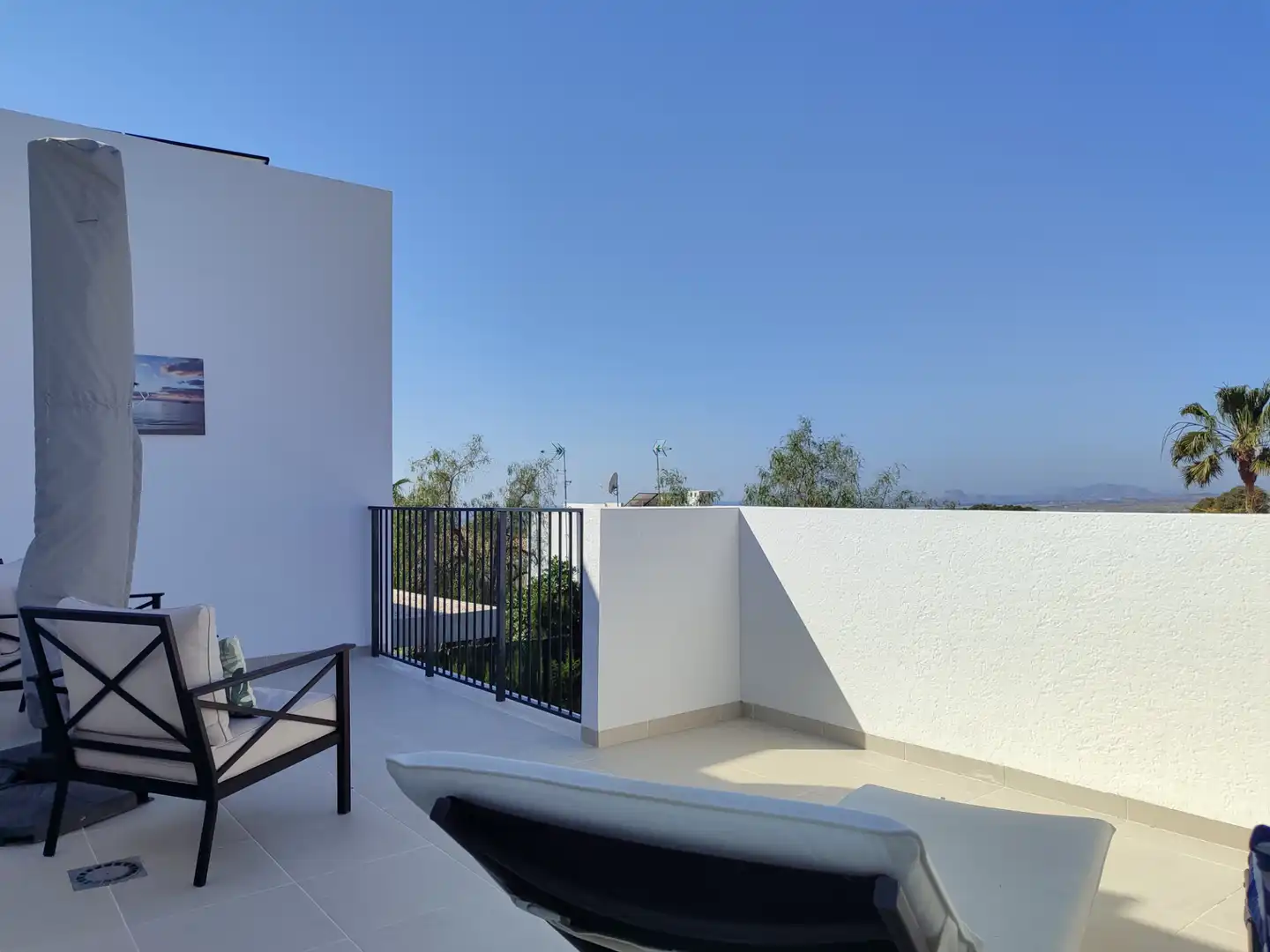 Terraza de Casa o chalet en venta en Busot con Aire acondicionado, Calefacción y Jardín privado