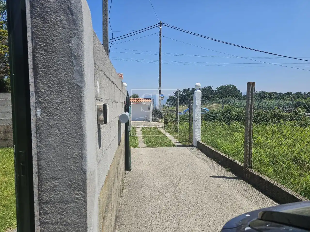 Außenansicht von Haus oder Chalet zur Miete in Baiona mit Privatgarten, Terrasse und Möbliert