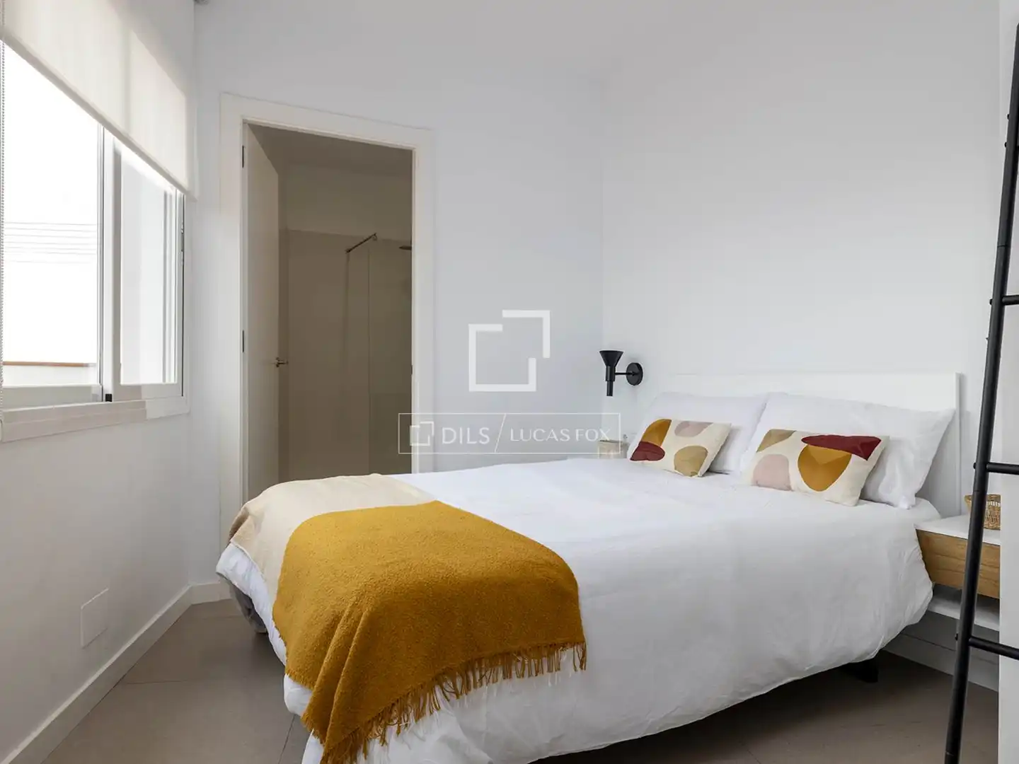 Bedroom of Flat for rent in Barcelona  with Air Conditioner, Heating and Terrace