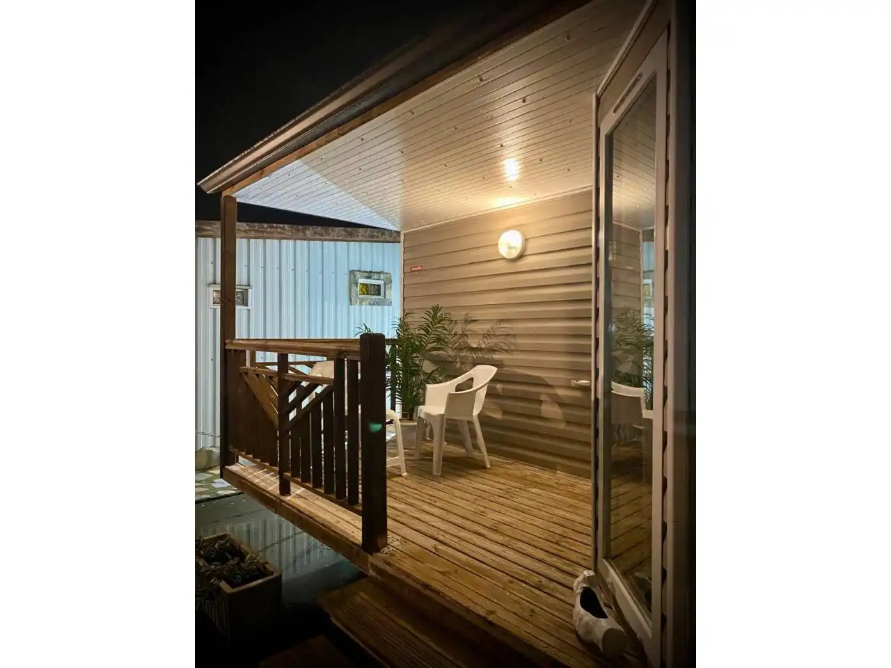 Balcony of Flat for rent in Onzonilla