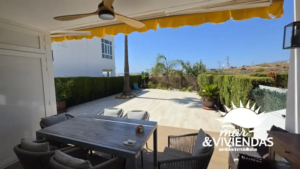 Terraza de Casa o chalet en venta en Mojácar con Aire acondicionado, Calefacción y Jardín privado