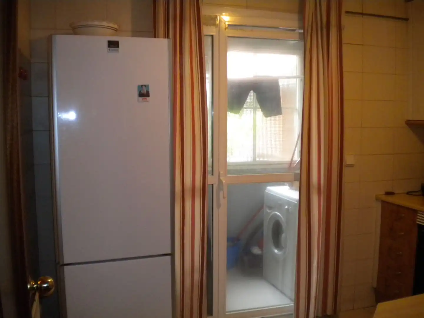 Küche von Wohnung zur untervermieten in Madrid mit Heizung, Privatgarten und Möbliert