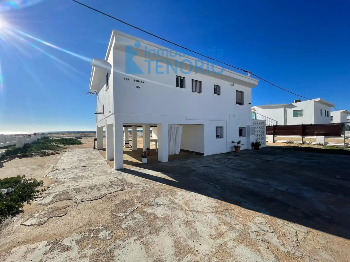 Vista exterior de Casa o chalet en venta en La Antilla con Terraza