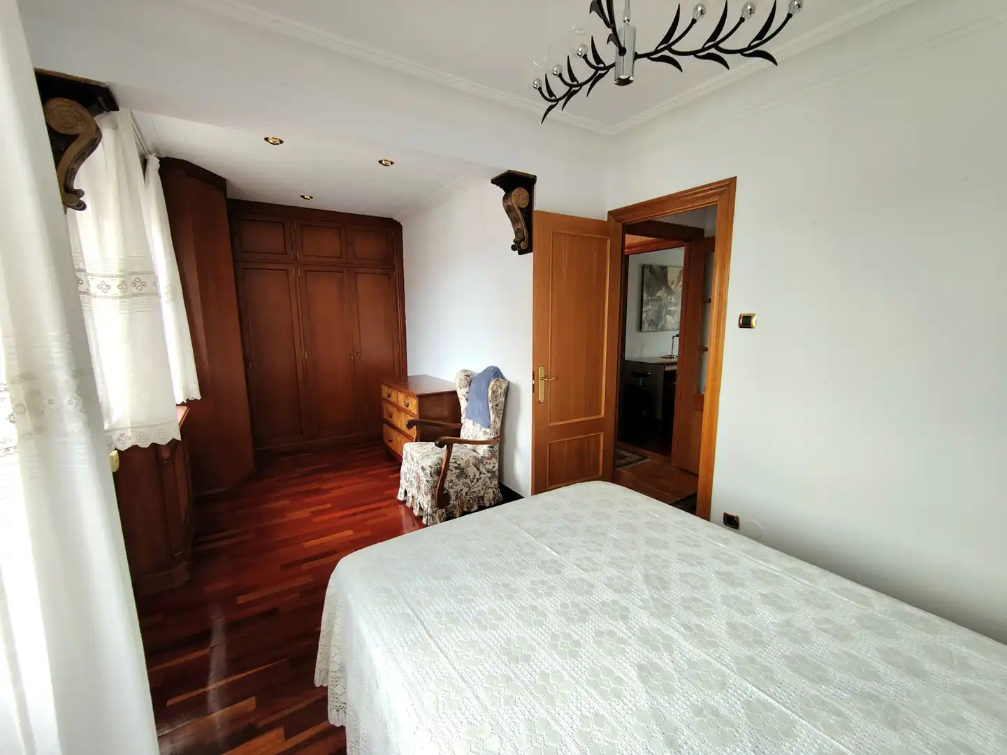Bedroom of Flat for rent in Santander  with Heating and Parquet flooring