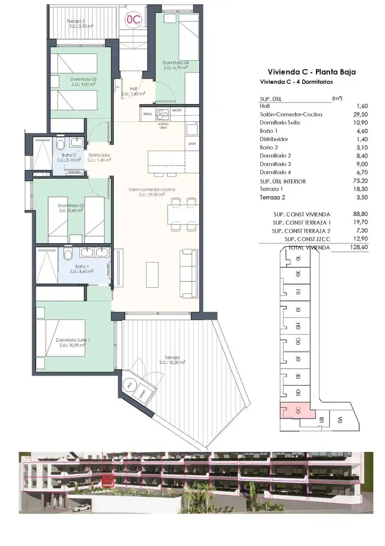 Erdgeschosswohnung mit Pool zum Verkauf in Benijófar, imagen 33