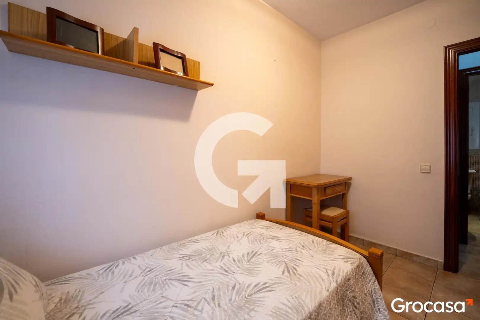 Bedroom of Flat for sale in Mataró  with Heating, Oven and TV