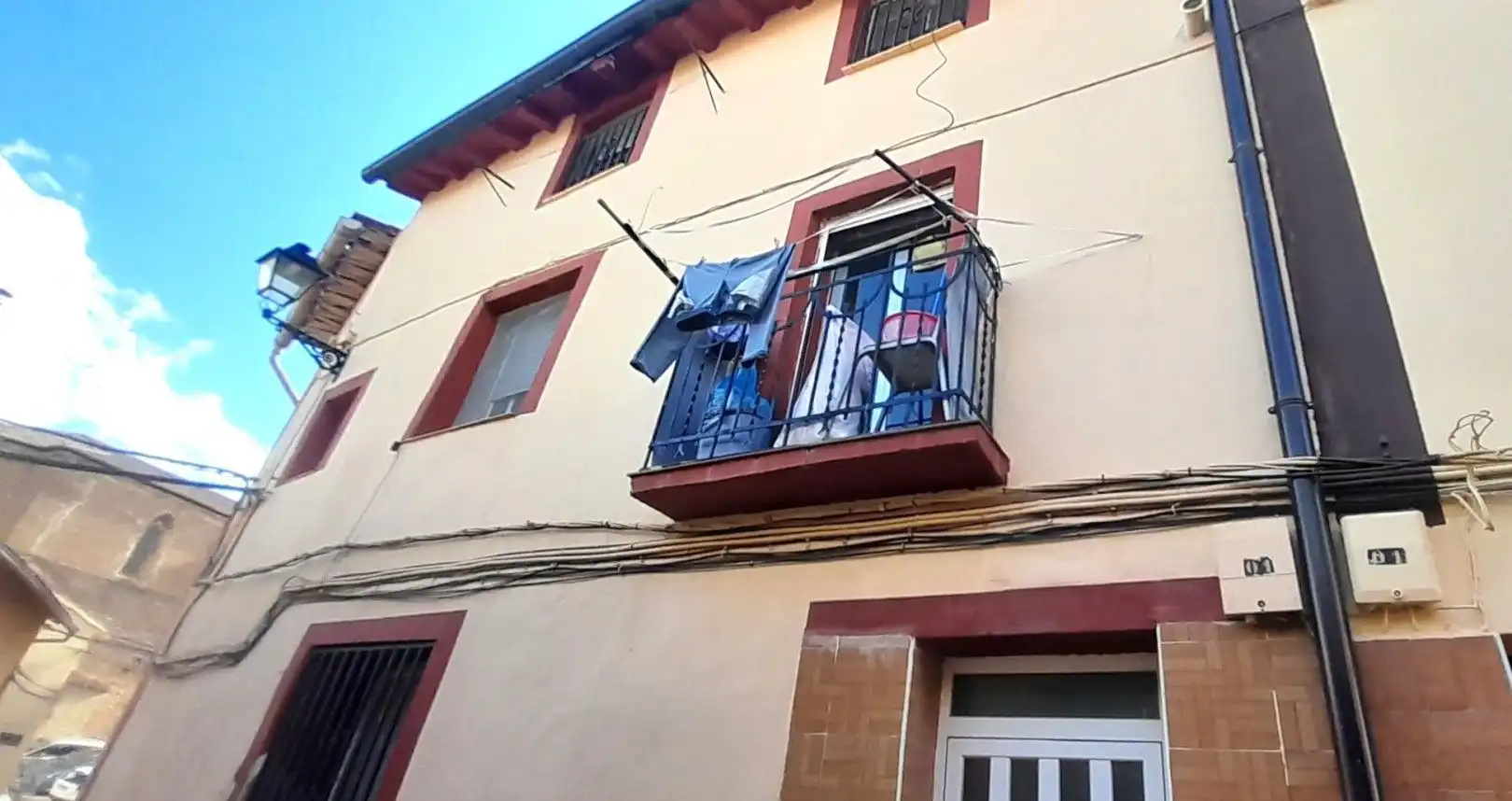 Vista exterior de Casa o xalet en venda en Entrena amb Traster