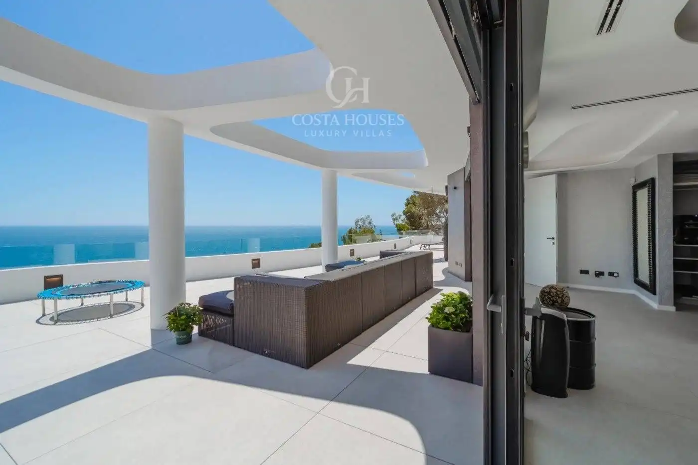 Terrassa de Casa o xalet en venda en Jávea / Xàbia amb Aire condicionat, Jardí privat i Terrassa