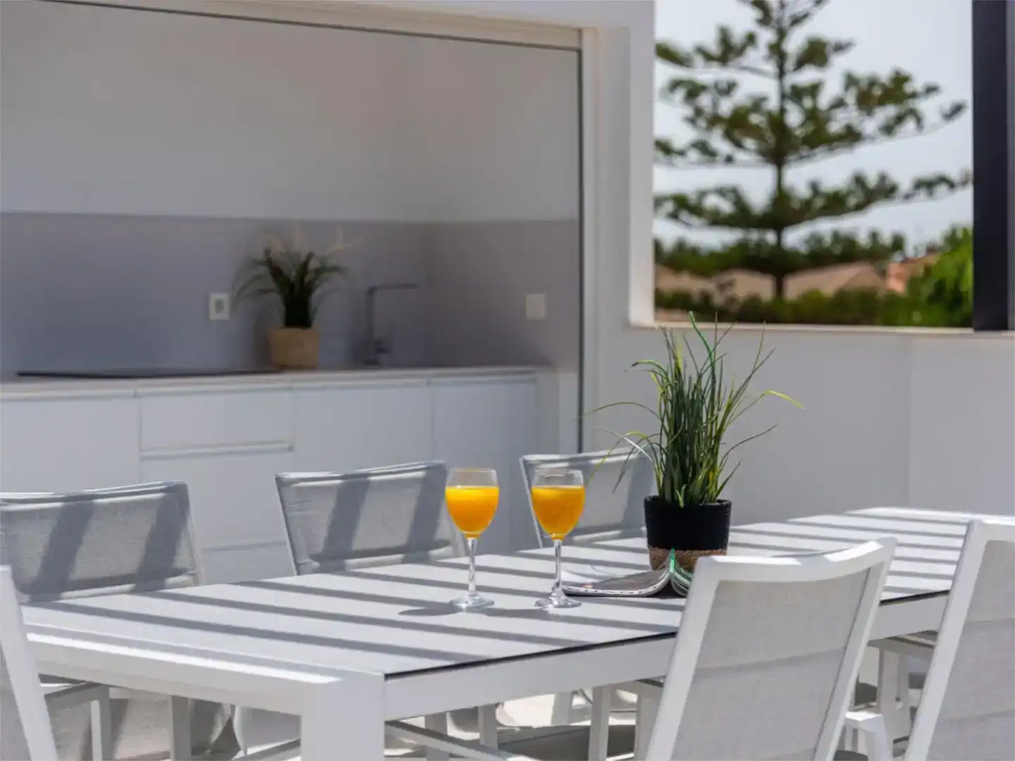 Terraza de Casa o chalet en venta en San Javier con Aire acondicionado, Piscina y Balcón