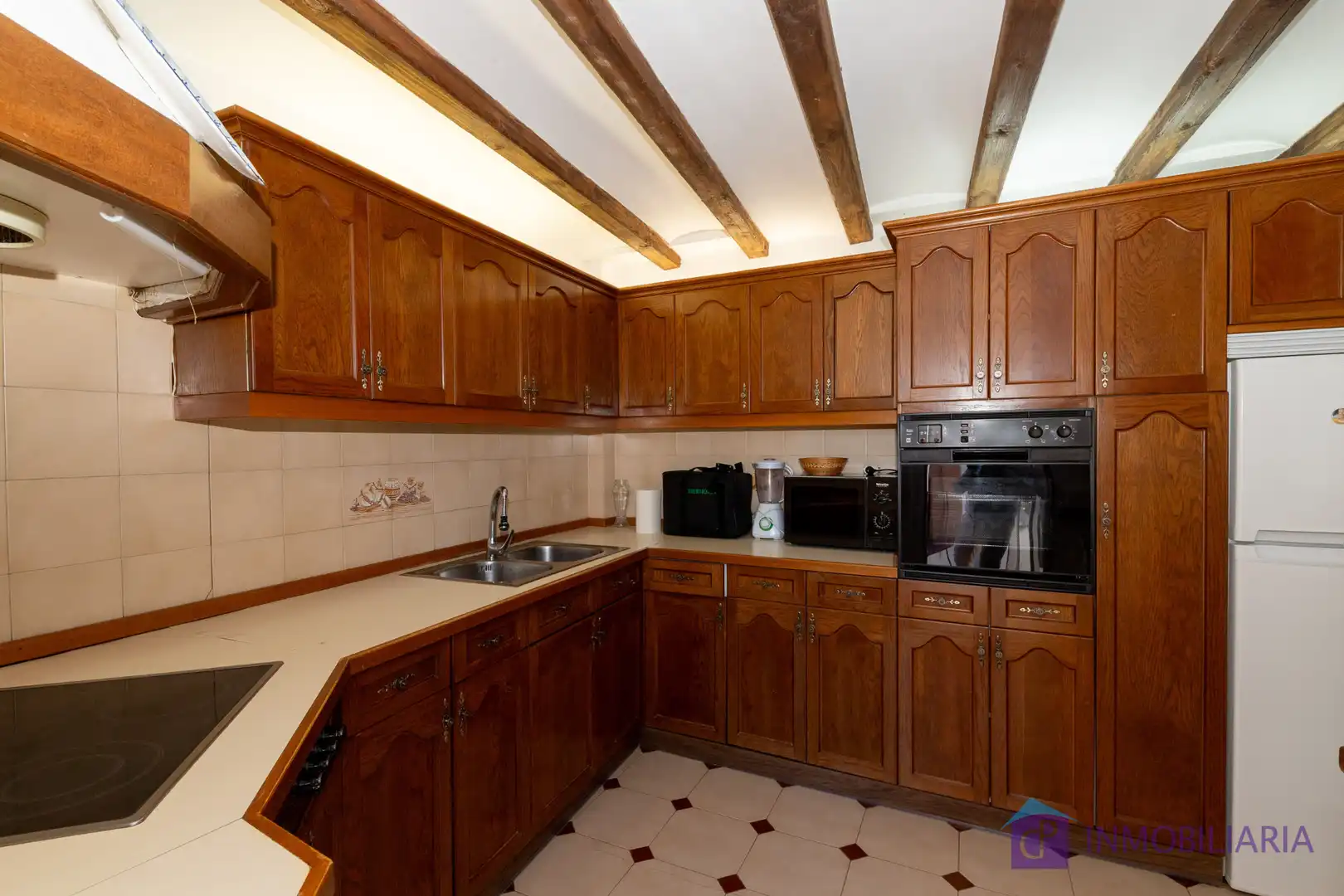 Kitchen of Flat for sale in Ateca  with Private garden, Parquet flooring and Terrace