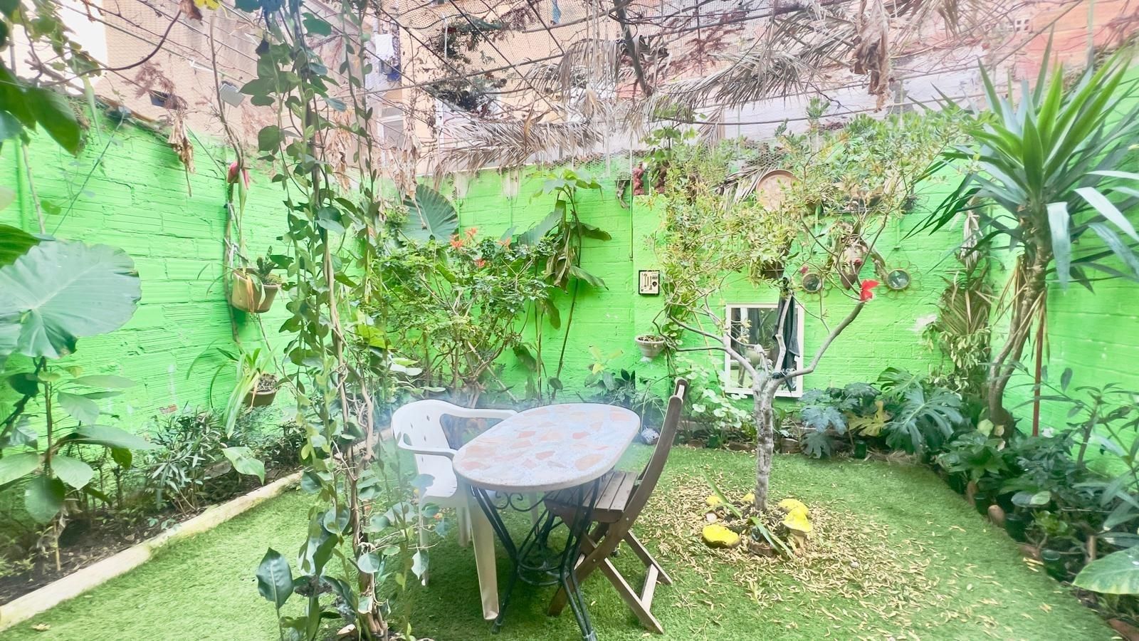 Garden of Planta baja for sale in Sant Adrià de Besòs  with Air Conditioner, Heating and Private garden