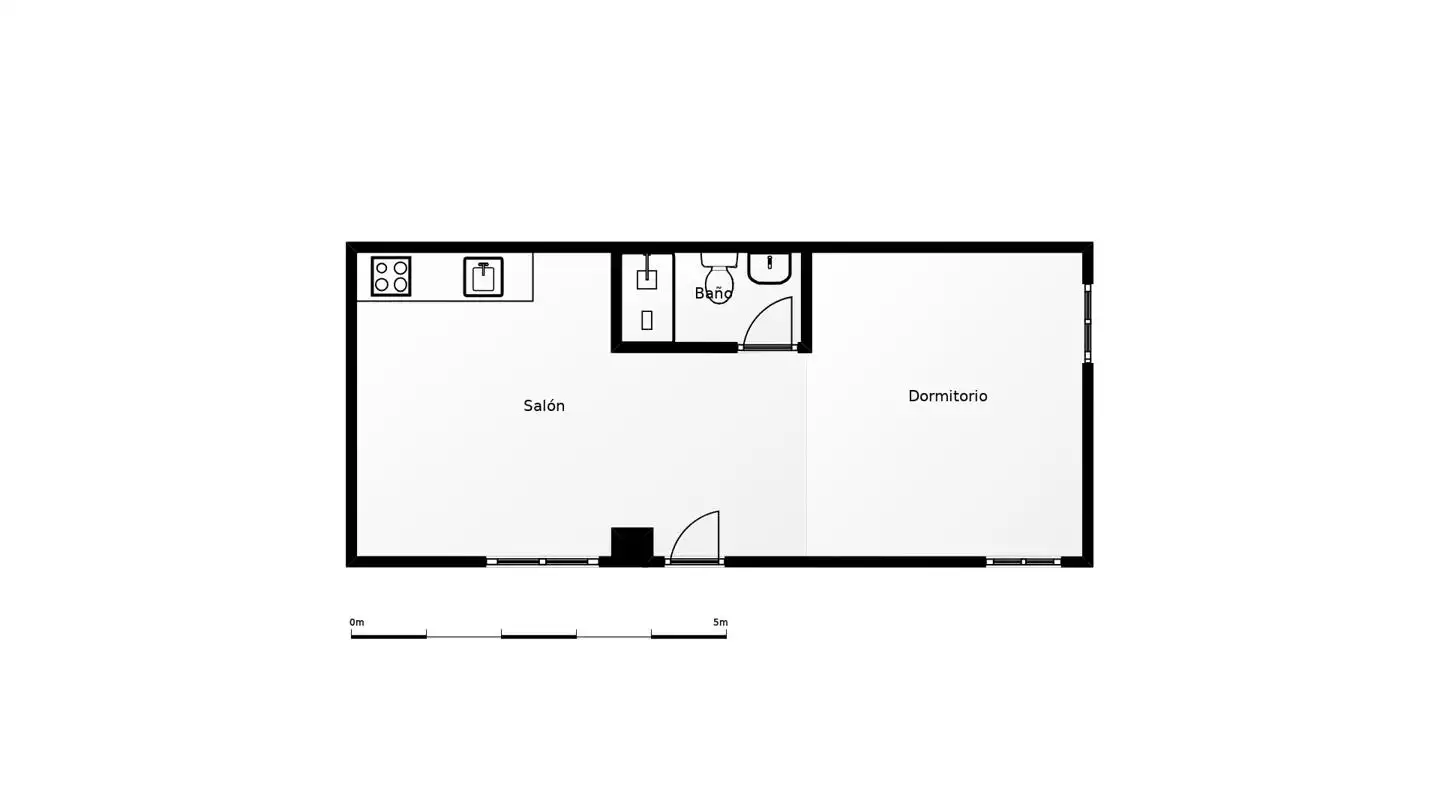 Dormitori de Apartament en venda en Madrid amb Aire condicionat i Calefacció