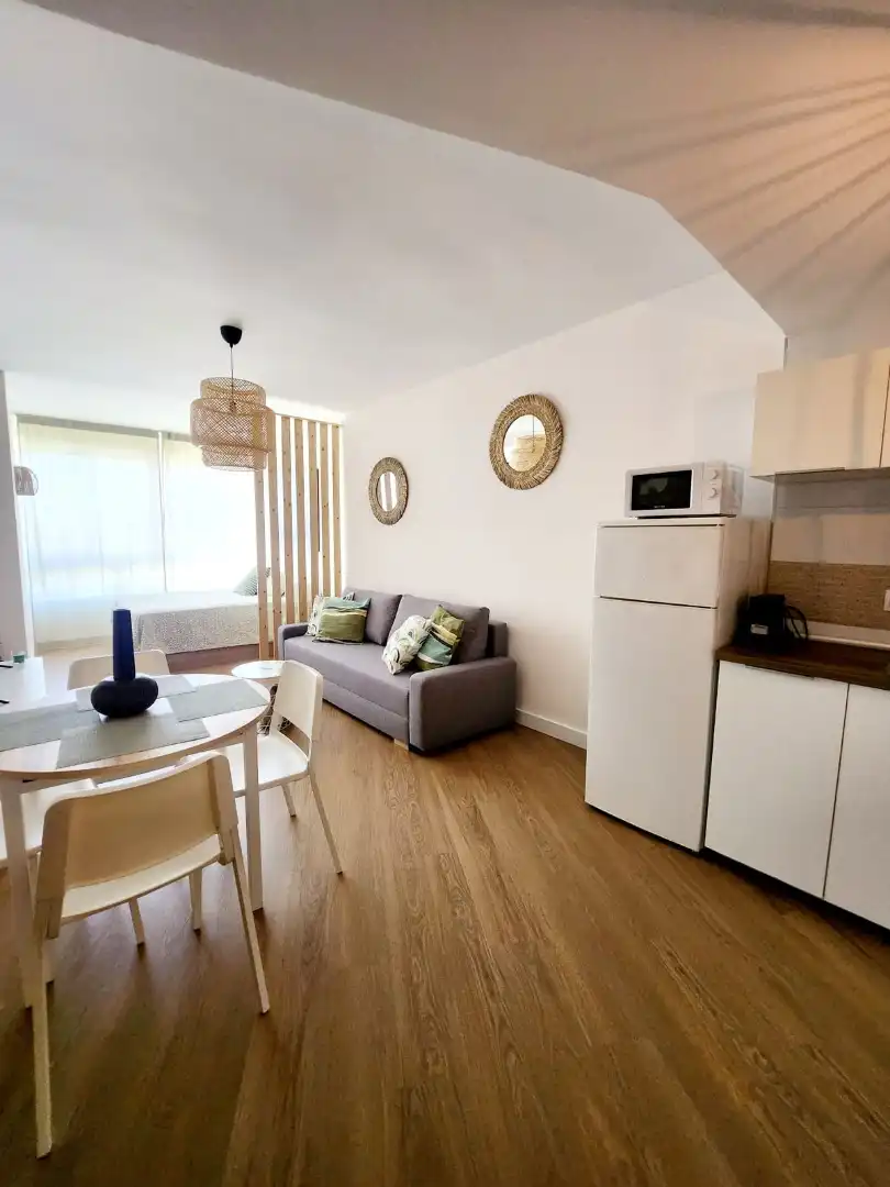 Wohnzimmer von Wohnung zur Miete in Torremolinos mit Möbliert, Haustiere erlaubt und Gemeinschaftspool