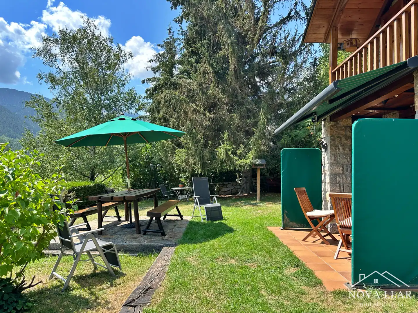 Terraza de Casa o chalet en venta en Toses con Calefacción, Jardín privado y Parquet