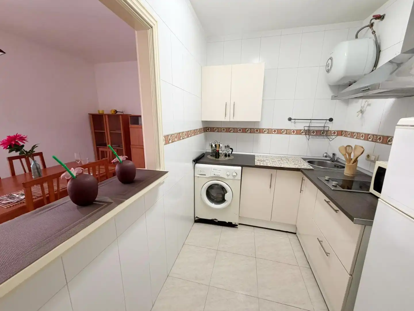 Kitchen of Ground floor for sale in Roquetas de Mar  with Furnished