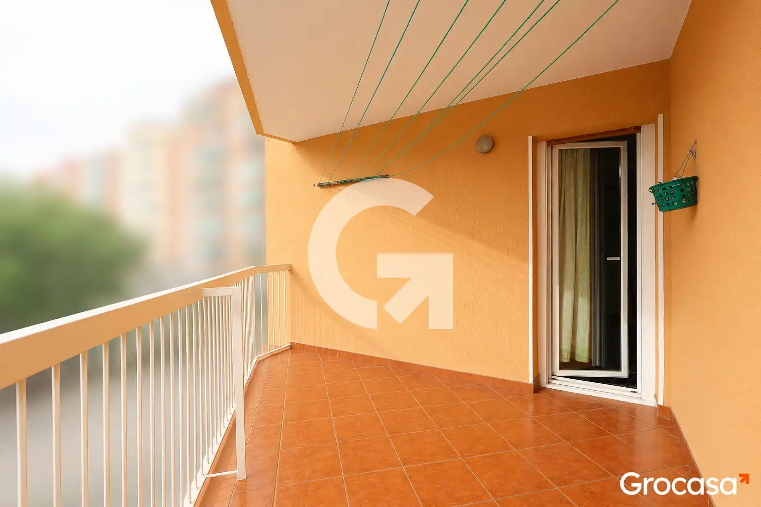Balcony of Flat for sale in El Prat de Llobregat  with Air Conditioner, Oven and Balcony