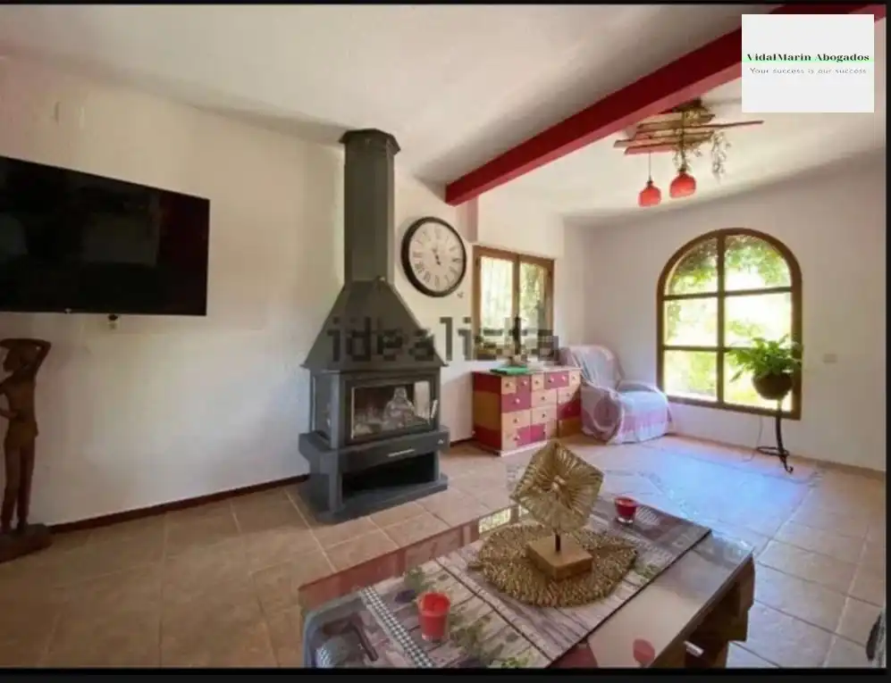Sala d'estar de Casa o xalet en venda en Mutxamel amb Aire condicionat, Jardí privat i Forn