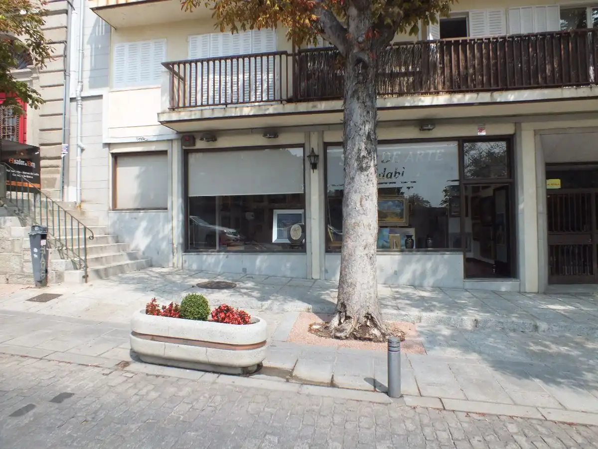 Vista exterior de Local de alquiler en San Lorenzo de El Escorial