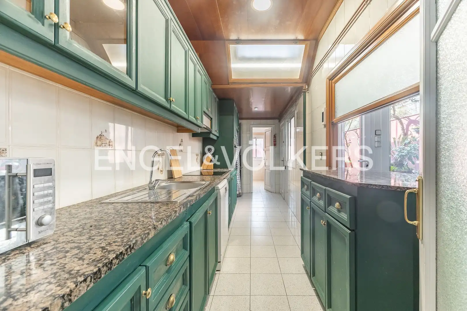 Cocina de Casa o chalet de alquiler en Sabadell con Calefacción