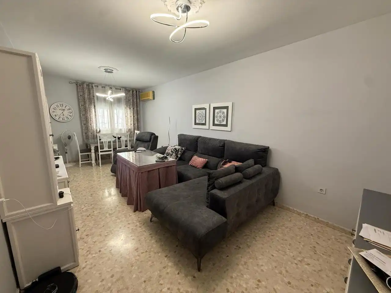 Sala de estar de Piso en venta en Almendralejo con Aire acondicionado y Amueblado