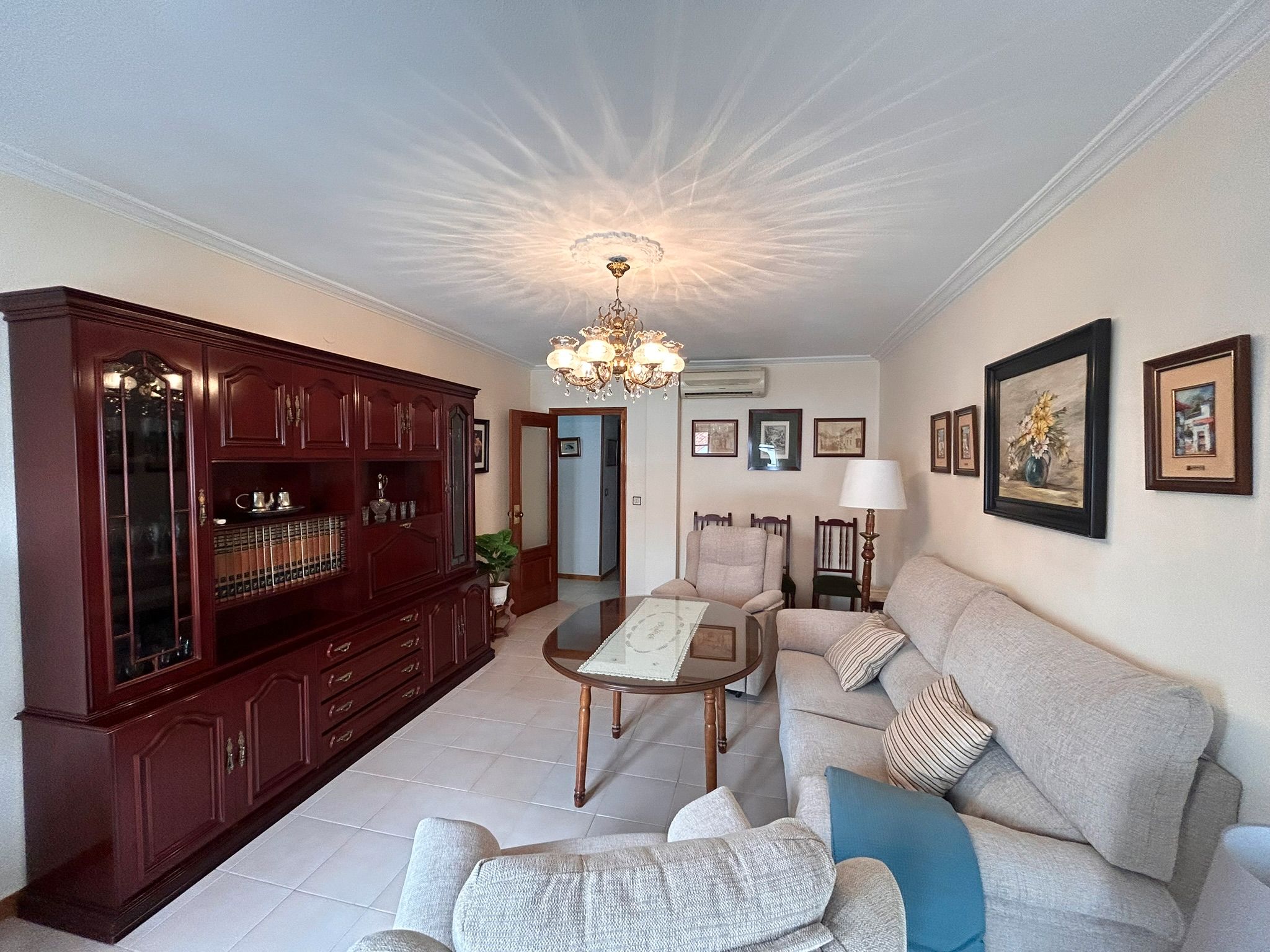 Living room of Flat for sale in Azuaga  with Air Conditioner, Heating and Terrace