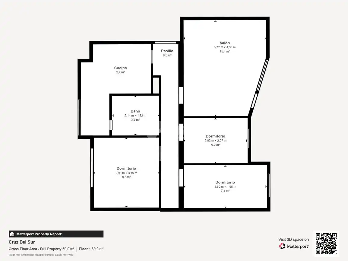 Flat for sale in Madrid  with Air Conditioner, Heating and Terrace