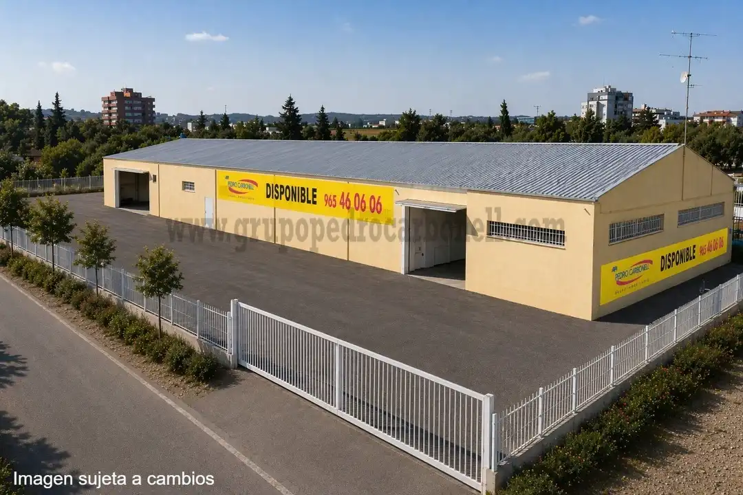 Fabrikhallen zur Miete in Crevillent
