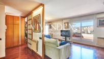 Living room of Flat for sale in  Barcelona Capital  with Air Conditioner, Terrace and Balcony