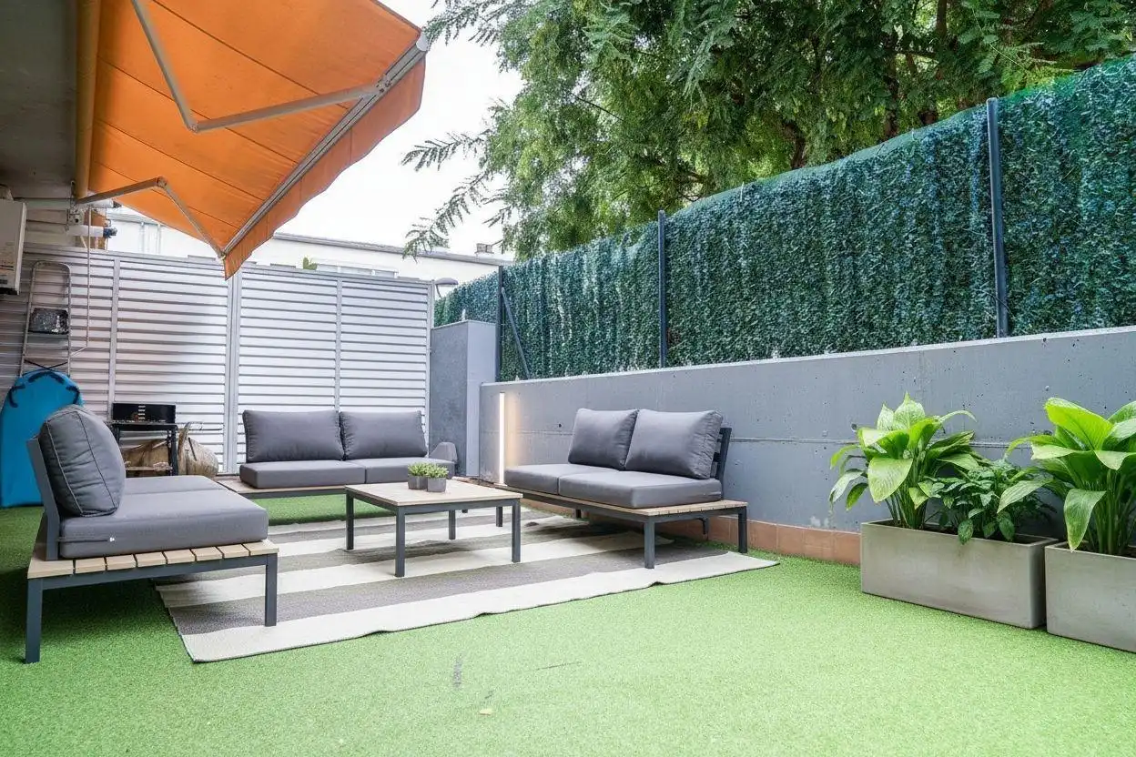 Terraza de Planta baja en venta en Montgat con Aire acondicionado, Calefacción y Jardín privado