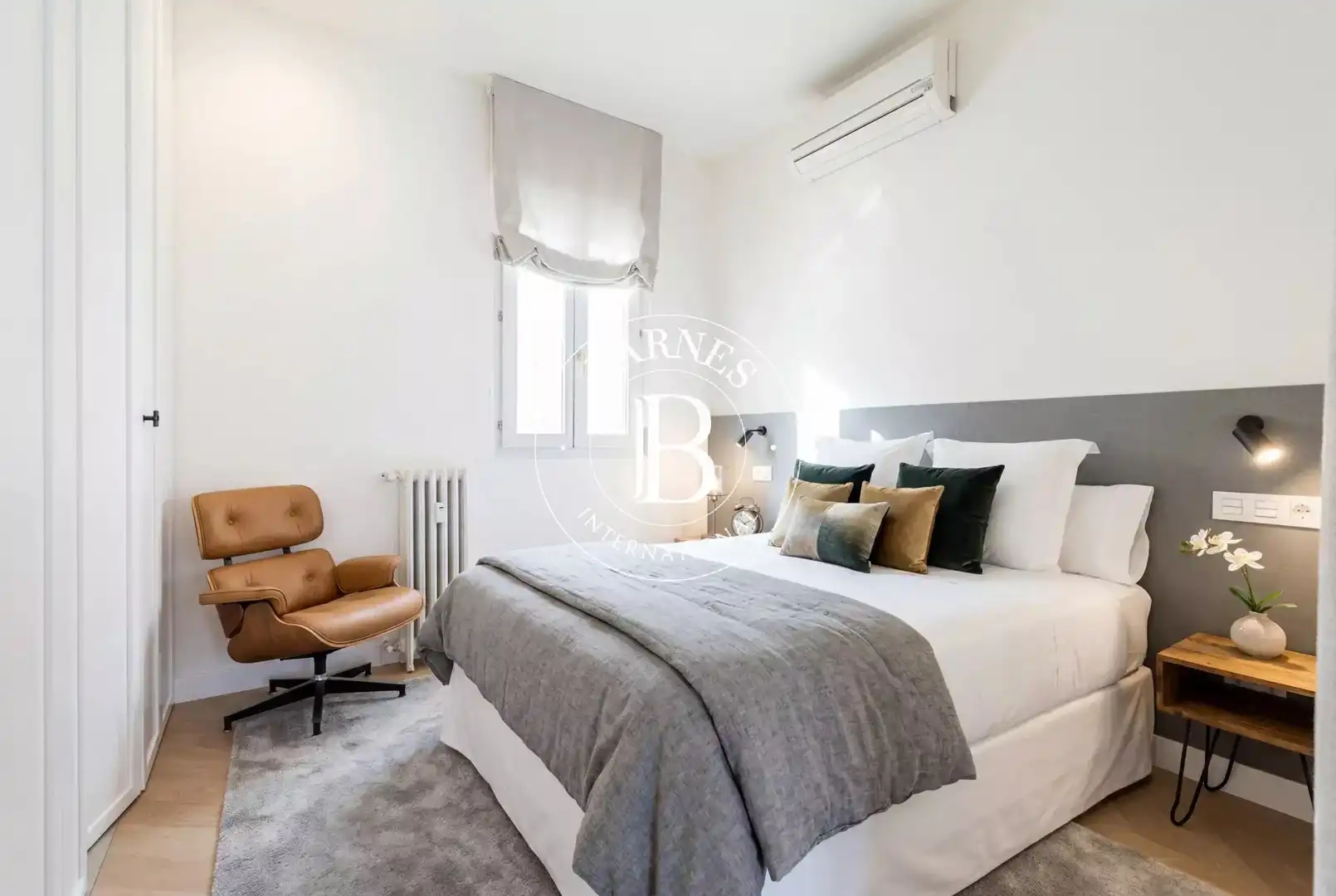Bedroom of Flat for rent in Madrid  with Air Conditioner, Heating and Furnished