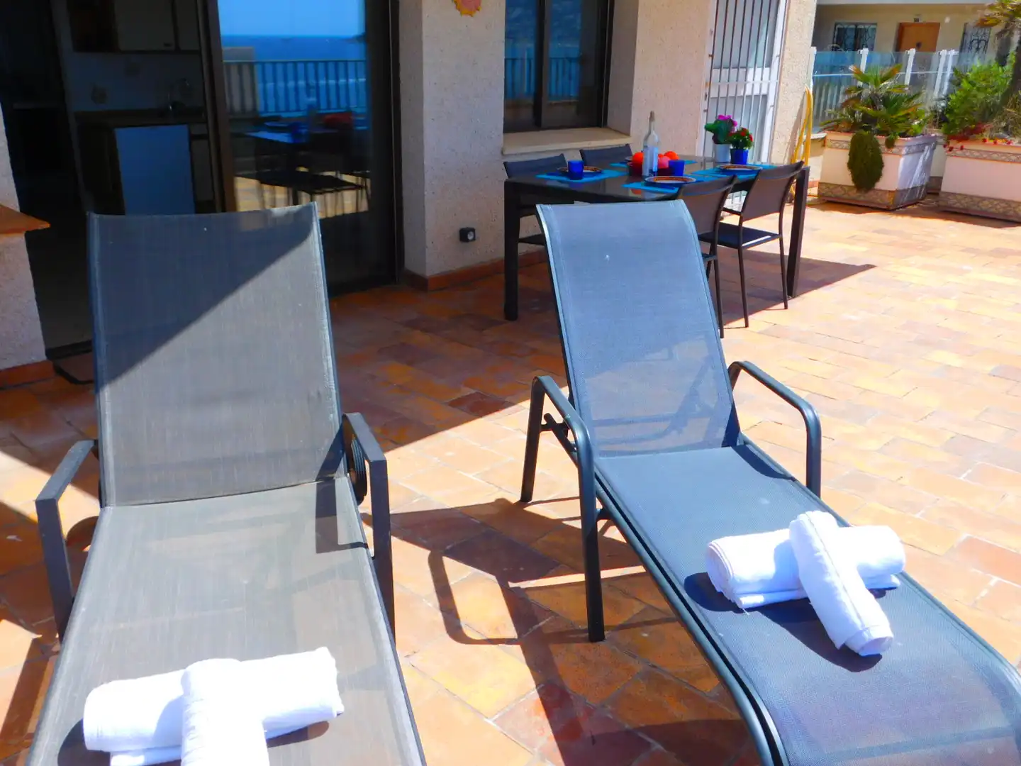 Terrace of Attic for sale in Roses  with Air Conditioner, Heating and Terrace
