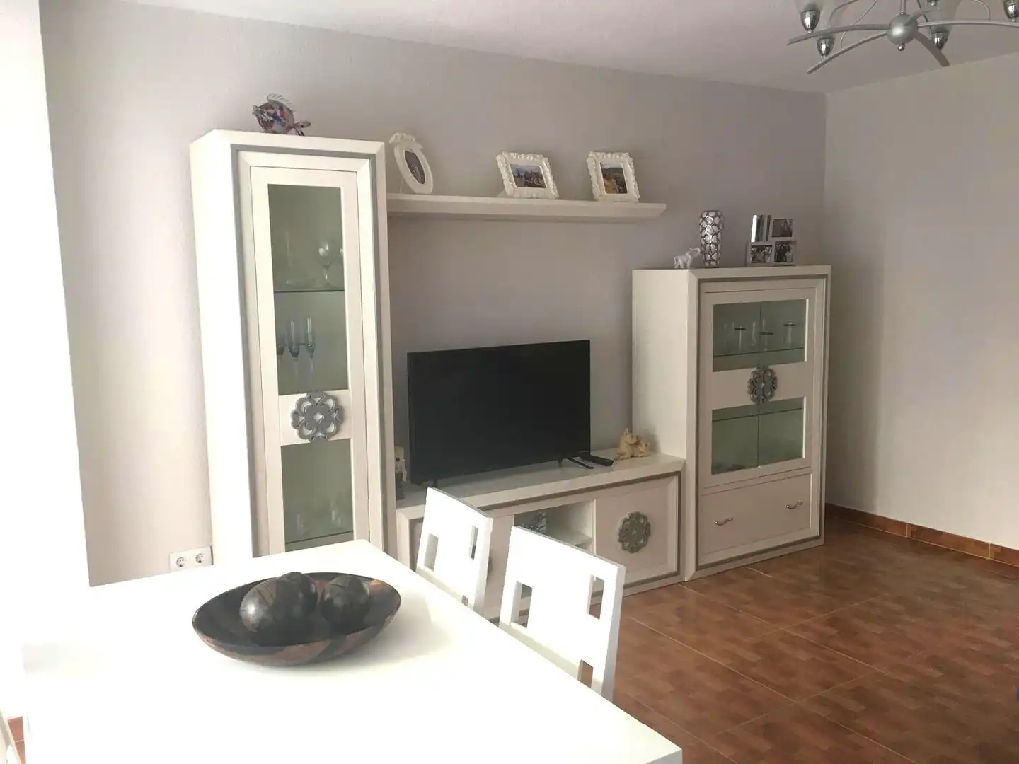Sala de estar de Piso en venta en El Ejido con Balcón