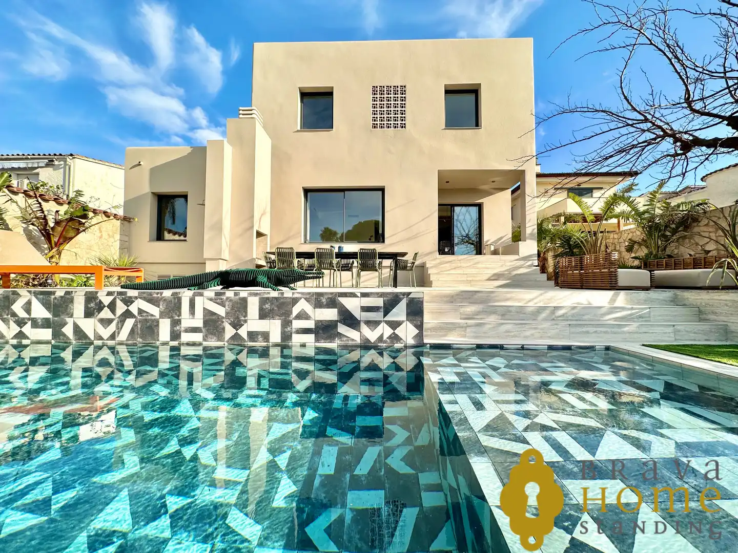 Vista exterior de Casa o chalet en venta en Empuriabrava con Aire acondicionado, Jardín privado y Terraza
